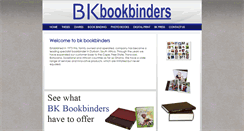 Desktop Screenshot of bkbookbinders.co.za
